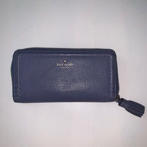 Katie spade purple wallet